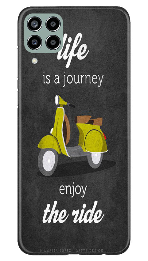 Life is a Journey Mobile Back Case for Samsung Galaxy M33 5G (Design - 230) Life is a Journey Case for Samsung Galaxy M33 5G (Design No. 230)