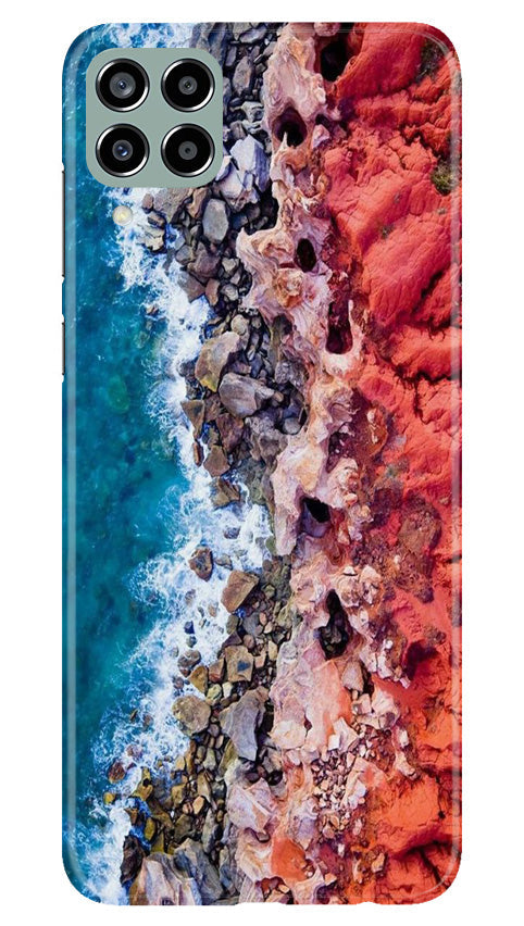 Sea Shore Mobile Back Case for Samsung Galaxy M33 5G (Design - 242) Sea Shore Case for Samsung Galaxy M33 5G (Design No. 242)