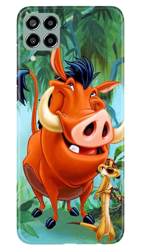 Timon and Pumbaa Mobile Back Case for Samsung Galaxy M33 5G (Design - 267) Timon and Pumbaa Mobile Back Case for Samsung Galaxy M33 5G (Design - 267)