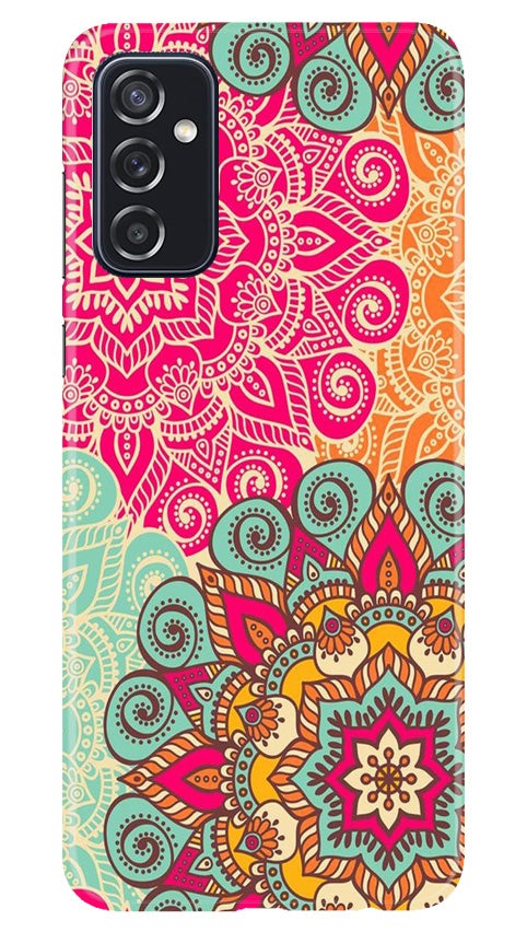 Rangoli art Mobile Back Case for Samsung Galaxy M52 5G (Design - 6) Rangoli art Case for Samsung Galaxy M52 5G