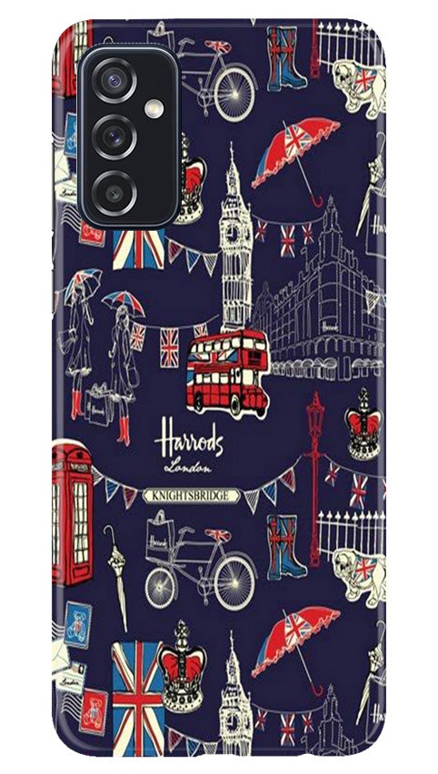 Love London Mobile Back Case for Samsung Galaxy M52 5G (Design - 75) Love London Case for Samsung Galaxy M52 5G
