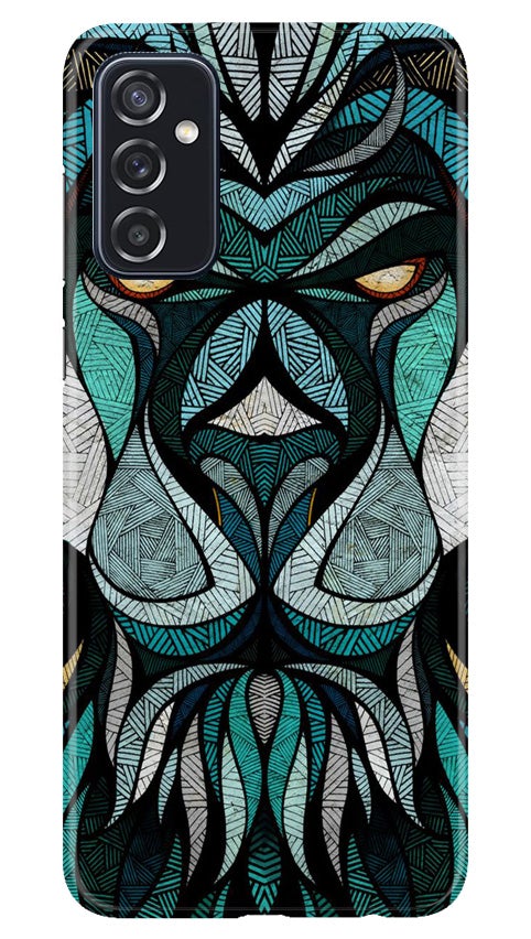 Lion Mobile Back Case for Samsung Galaxy M52 5G (Design - 97) Lion Case for Samsung Galaxy M52 5G