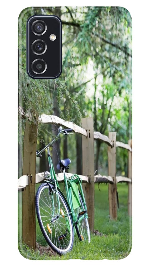Bicycle Mobile Back Case for Samsung Galaxy M52 5G (Design - 208) Bicycle Case for Samsung Galaxy M52 5G (Design No. 208)