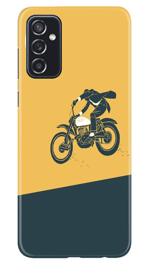 Bike Lovers Mobile Back Case for Samsung Galaxy M52 5G (Design - 256) Bike Lovers Case for Samsung Galaxy M52 5G (Design No. 256)