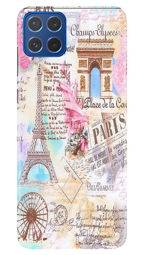 Paris Eiftel Tower Mobile Back Case for Samsung Galaxy M62 (Design - 54) Paris Eiftel Tower Case for Samsung Galaxy M62
