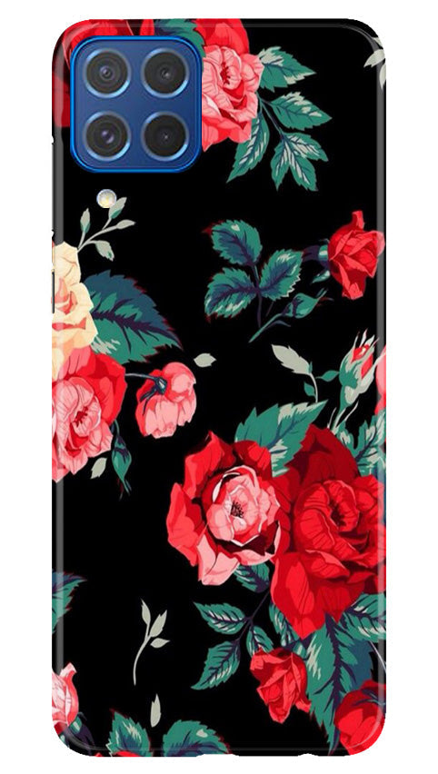 Red Rose2 Mobile Back Case for Samsung Galaxy M62 (Design - 81) Red Rose2 Case for Samsung Galaxy M62