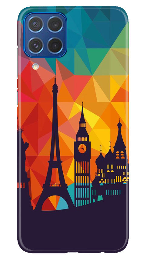 Eiffel Tower2 Mobile Back Case for Samsung Galaxy M62 (Design - 91) Eiffel Tower2 Case for Samsung Galaxy M62