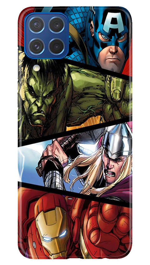 Avengers Superhero Mobile Back Case for Samsung Galaxy M62 (Design - 124) Avengers Superhero Case for Samsung Galaxy M62 (Design - 124)