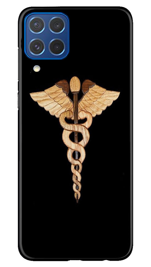 Doctor Logo Mobile Back Case for Samsung Galaxy M62 (Design - 134) Doctor Logo Case for Samsung Galaxy M62 (Design - 134)