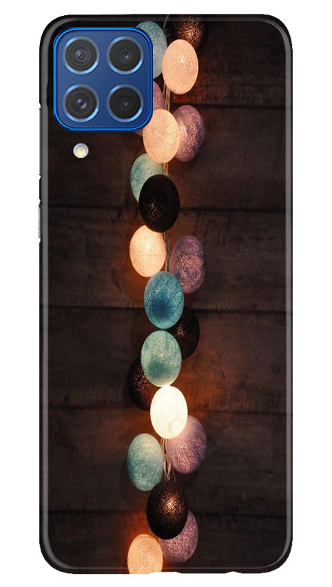 Party Lights Mobile Back Case for Samsung Galaxy M62 (Design - 178) Party Lights Case for Samsung Galaxy M62 (Design No. 178)