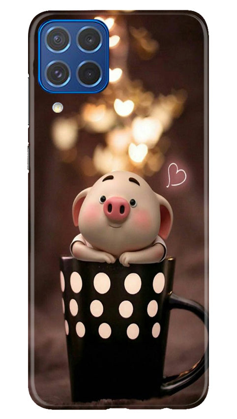 Cute Bunny Mobile Back Case for Samsung Galaxy M62 (Design - 182) Cute Bunny Case for Samsung Galaxy M62 (Design No. 182)