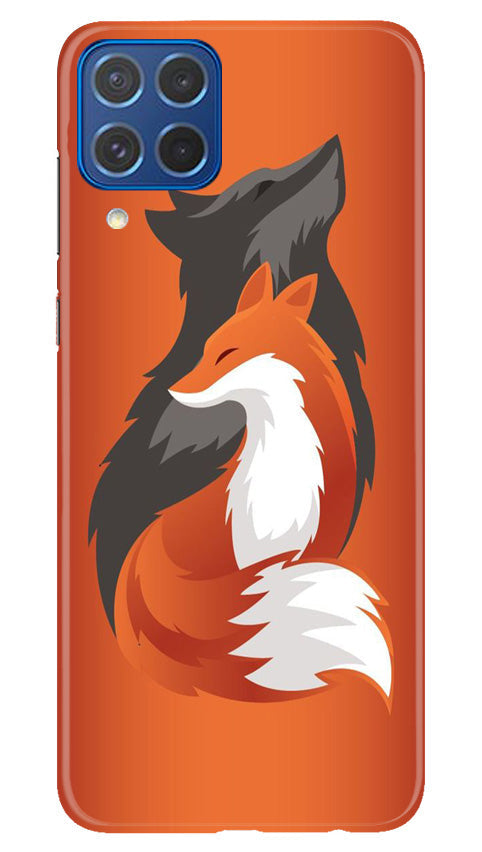 Wolf Mobile Back Case for Samsung Galaxy M62 (Design - 193) Wolf Case for Samsung Galaxy M62 (Design No. 193)