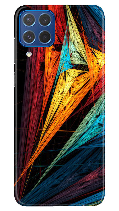 Modern Art Mobile Back Case for Samsung Galaxy M62 (Design - 198) Modern Art Case for Samsung Galaxy M62 (Design No. 198)