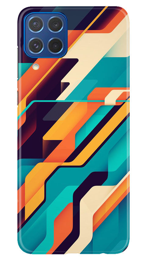 Modern Art Mobile Back Case for Samsung Galaxy M62 (Design - 202) Modern Art Case for Samsung Galaxy M62 (Design No. 202)