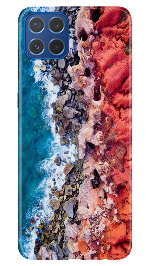 Sea Shore Mobile Back Case for Samsung Galaxy M62 (Design - 242) Sea Shore Case for Samsung Galaxy M62 (Design No. 242)