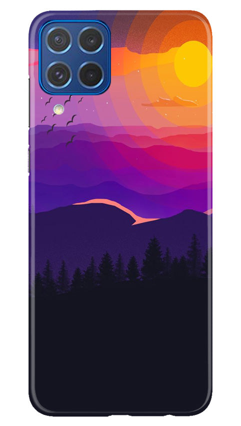Sun Set Mobile Back Case for Samsung Galaxy M62 (Design - 248) Sun Set Case for Samsung Galaxy M62 (Design No. 248)