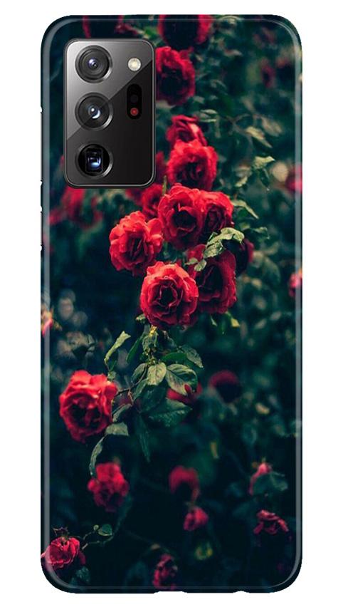 Red Rose Mobile Back Case for Samsung Galaxy Note 20 Ultra (Design - 66) Red Rose Case for Samsung Galaxy Note 20 Ultra