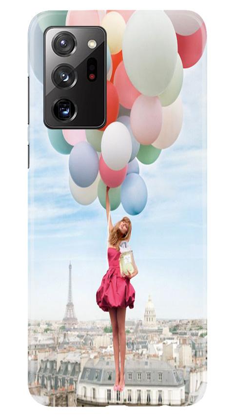 Girl with Baloon Mobile Back Case for Samsung Galaxy Note 20 (Design - 84) Girl with Baloon Case for Samsung Galaxy Note 20
