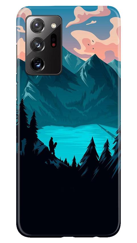 Mountains Mobile Back Case for Samsung Galaxy Note 20 Ultra (Design - 186) Mountains Case for Samsung Galaxy Note 20 Ultra (Design - 186)
