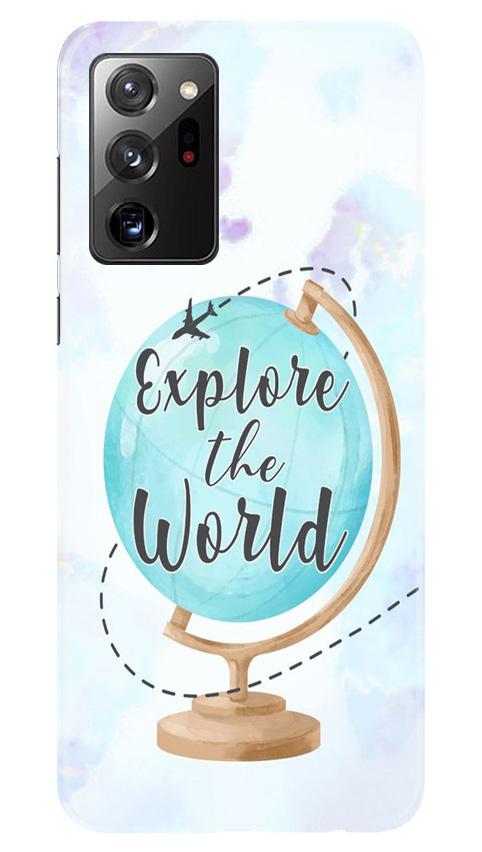 Explore the World Mobile Back Case for Samsung Galaxy Note 20 (Design - 207) Explore the World Case for Samsung Galaxy Note 20 (Design No. 207)