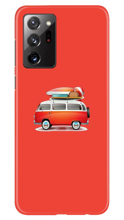Travel Bus Mobile Back Case for Samsung Galaxy Note 20 (Design - 258) Travel Bus Case for Samsung Galaxy Note 20 (Design No. 258)