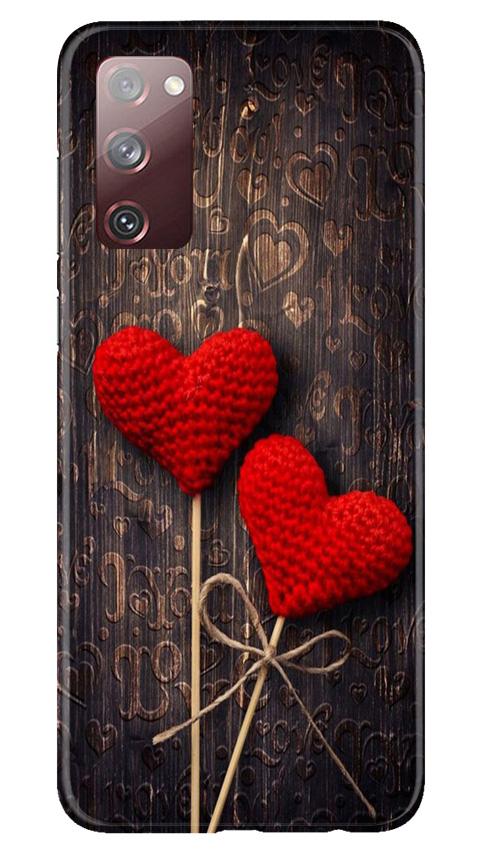 Red Hearts Mobile Back Case for Galaxy S20 FE (Design - 80) Red Hearts Case for Galaxy S20 FE