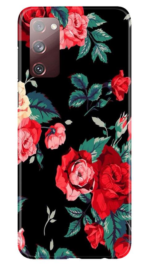 Red Rose2 Mobile Back Case for Galaxy S20 FE (Design - 81) Red Rose2 Case for Galaxy S20 FE