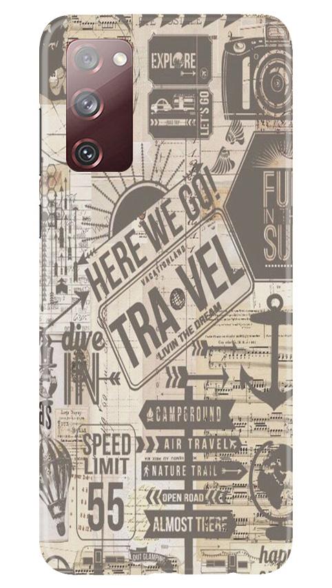 Travel Mobile Back Case for Galaxy S20 FE (Design - 104) Travel Case for Galaxy S20 FE (Design - 104)