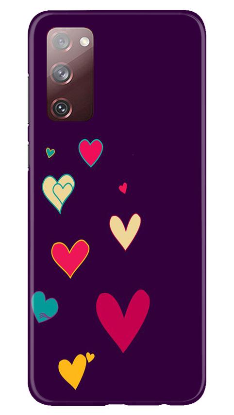 Purple Background Mobile Back Case for Galaxy S20 FE (Design - 107) Purple Background Case for Galaxy S20 FE (Design - 107)