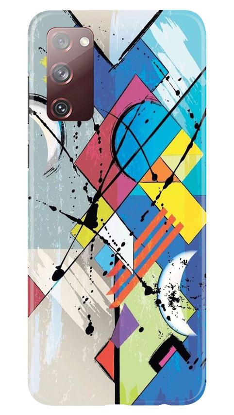 Modern Art Mobile Back Case for Galaxy S20 FE (Design - 235) Modern Art Case for Galaxy S20 FE (Design No. 235)