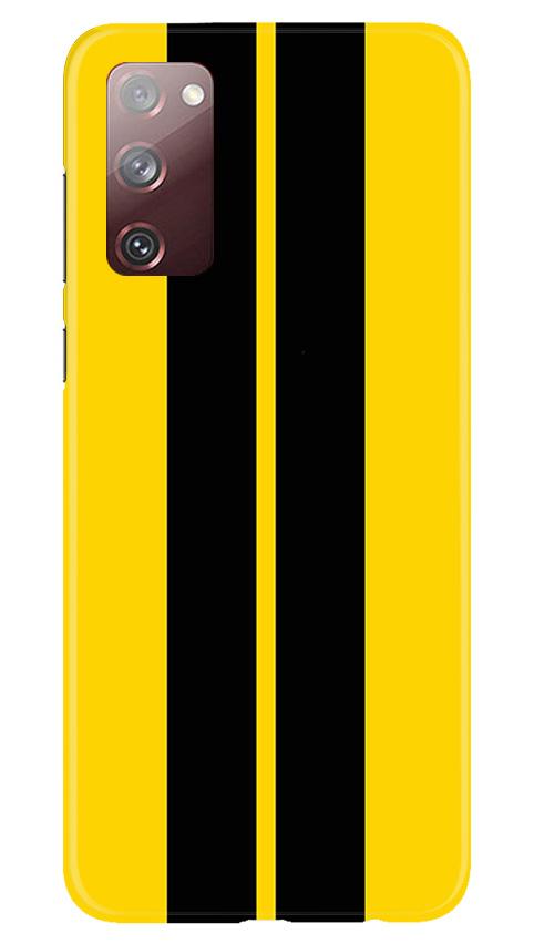 Black Yellow Pattern Mobile Back Case for Galaxy S20 FE (Design - 377) Black Yellow Pattern Mobile Back Case for Galaxy S20 FE (Design - 377)
