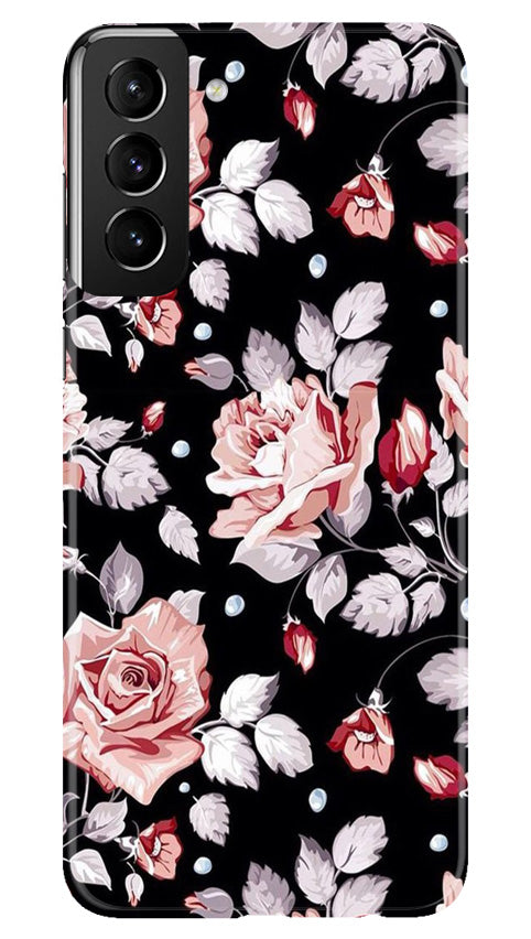 Pink rose Mobile Back Case for Samsung Galaxy S22 Plus (Design - 12) Pink rose Case for Samsung Galaxy S22 Plus