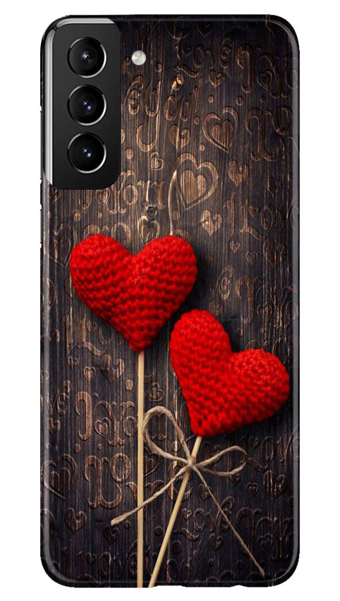 Red Hearts Mobile Back Case for Samsung Galaxy S22 Plus (Design - 80) Red Hearts Case for Samsung Galaxy S22 Plus