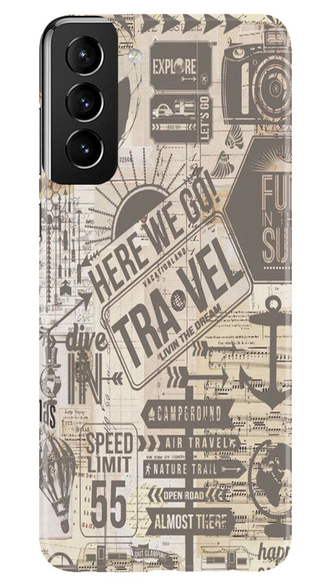 Travel Mobile Back Case for Samsung Galaxy S22 Plus (Design - 104) Travel Case for Samsung Galaxy S22 Plus (Design - 104)