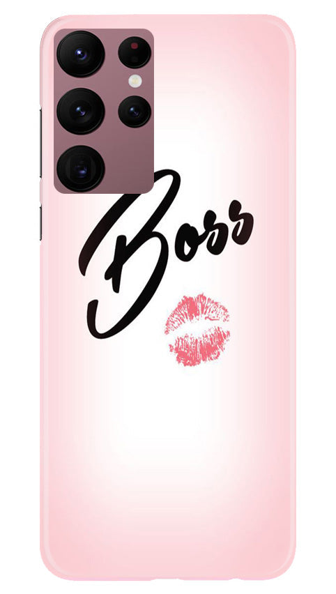 Boss Mobile Back Case for Samsung Galaxy S22 Ultra (Design - 59) Boss Case for Samsung Galaxy S22 Ultra