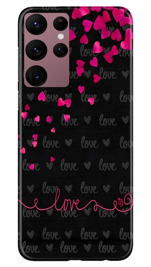 Love in Air Mobile Back Case for Samsung Galaxy S22 Ultra (Design - 89) Love in Air Case for Samsung Galaxy S22 Ultra