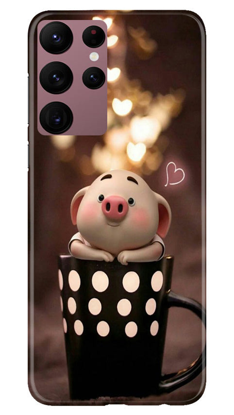 Cute Bunny Mobile Back Case for Samsung Galaxy S22 Ultra (Design - 182) Cute Bunny Case for Samsung Galaxy S22 Ultra (Design No. 182)