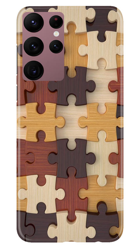 Puzzle Pattern Mobile Back Case for Samsung Galaxy S22 Ultra (Design - 186) Puzzle Pattern Case for Samsung Galaxy S22 Ultra (Design No. 186)