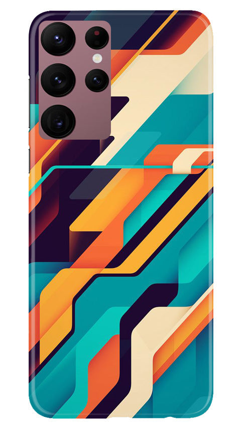 Modern Art Mobile Back Case for Samsung Galaxy S22 Ultra (Design - 202) Modern Art Case for Samsung Galaxy S22 Ultra (Design No. 202)