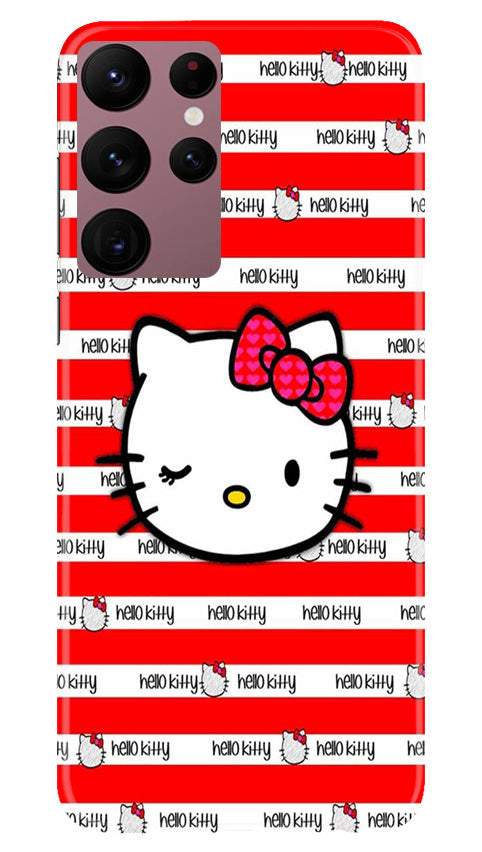 Hello Kitty Mobile Back Case for Samsung Galaxy S22 Ultra (Design - 323) Hello Kitty Mobile Back Case for Samsung Galaxy S22 Ultra (Design - 323)