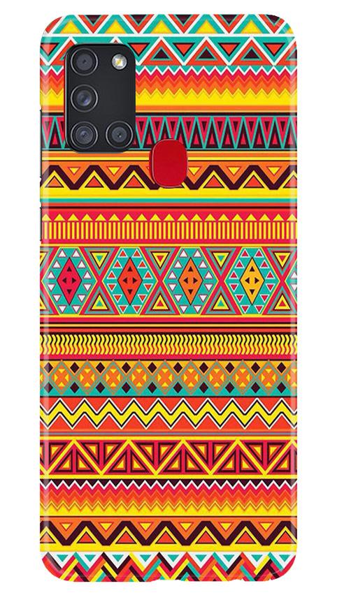 Zigzag line pattern Mobile Back Case for Samsung Galaxy A21s (Design - 4) Zigzag line pattern Case for Samsung Galaxy A21s