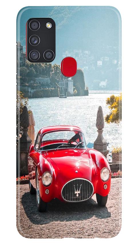 Vintage Car Mobile Back Case for Samsung Galaxy A21s (Design - 51) Vintage Car Case for Samsung Galaxy A21s