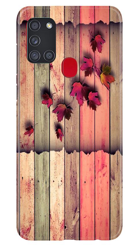 Wooden look2 Mobile Back Case for Samsung Galaxy A21s (Design - 56) Wooden look2 Case for Samsung Galaxy A21s