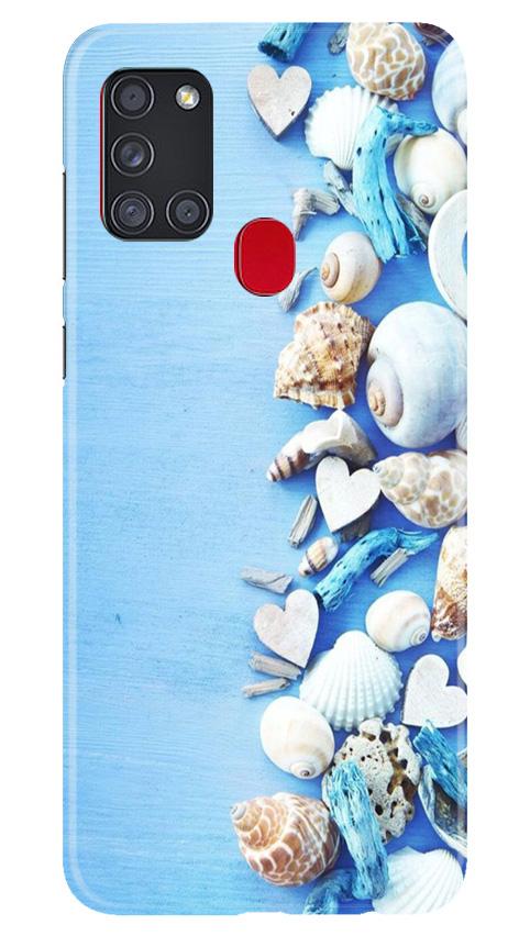 Sea Shells2 Mobile Back Case for Samsung Galaxy A21s (Design - 64) Sea Shells2 Case for Samsung Galaxy A21s