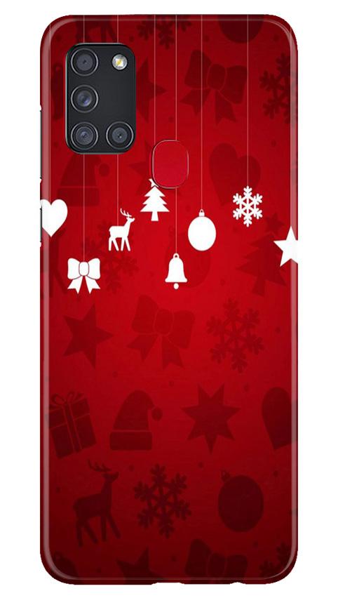 Christmas Mobile Back Case for Samsung Galaxy A21s (Design - 78) Christmas Case for Samsung Galaxy A21s