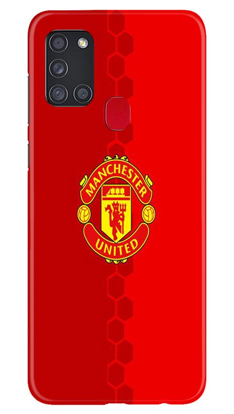 Manchester United Mobile Back Case for Samsung Galaxy A21s (Design - 157) Manchester United Case for Samsung Galaxy A21s (Design - 157)