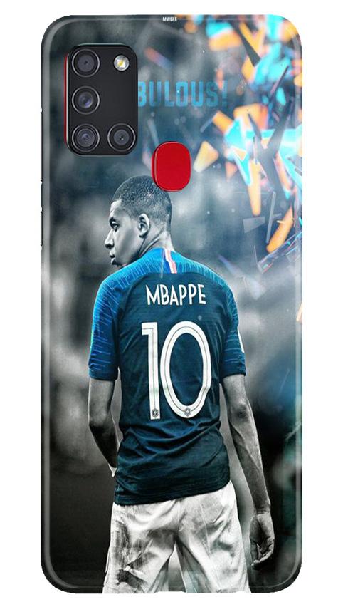 Mbappe Mobile Back Case for Samsung Galaxy A21s (Design - 170) Mbappe Case for Samsung Galaxy A21s (Design - 170)
