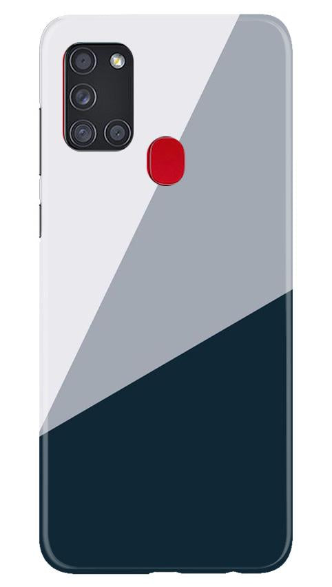 Blue Shade Mobile Back Case for Samsung Galaxy A21s (Design - 182) Blue Shade Case for Samsung Galaxy A21s (Design - 182)