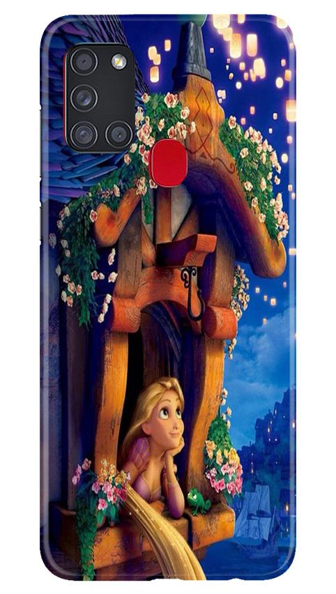 Cute Girl Mobile Back Case for Samsung Galaxy A21s (Design - 198) Cute Girl Case for Samsung Galaxy A21s (Design - 198)