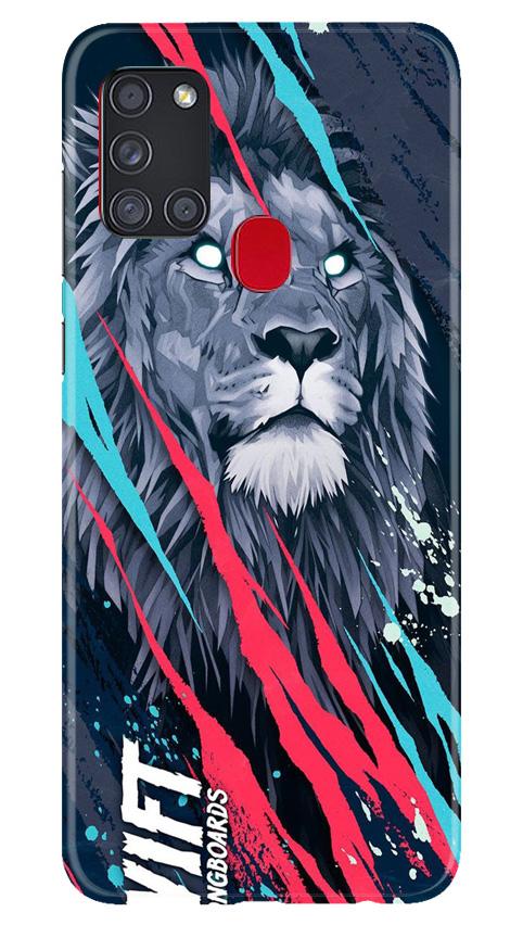 Lion Mobile Back Case for Samsung Galaxy A21s (Design - 278) Lion Case for Samsung Galaxy A21s (Design No. 278)